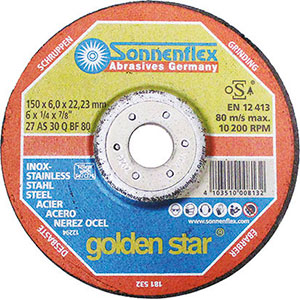 7153G - DISC GRINDING WHEELS FOR ROUGHING STEELS AND STAINLESS STEEL - Orig. Sonnenflex